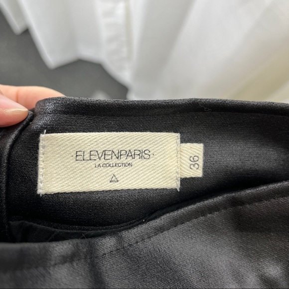 Eleven Paris black mini circle skirt - Picture 5 of 8